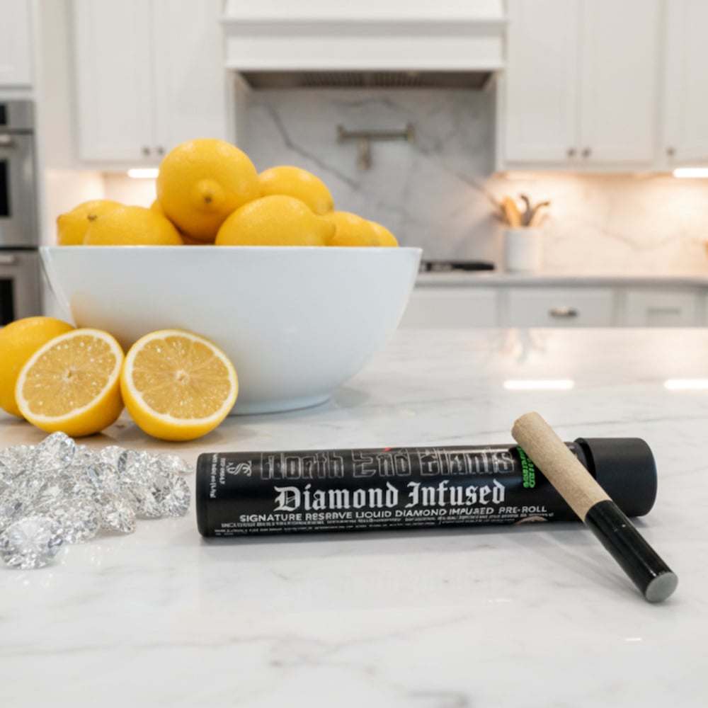 North End Blunts - Lemon Drop Liquid Diamond Infused Pre-Roll (1g)