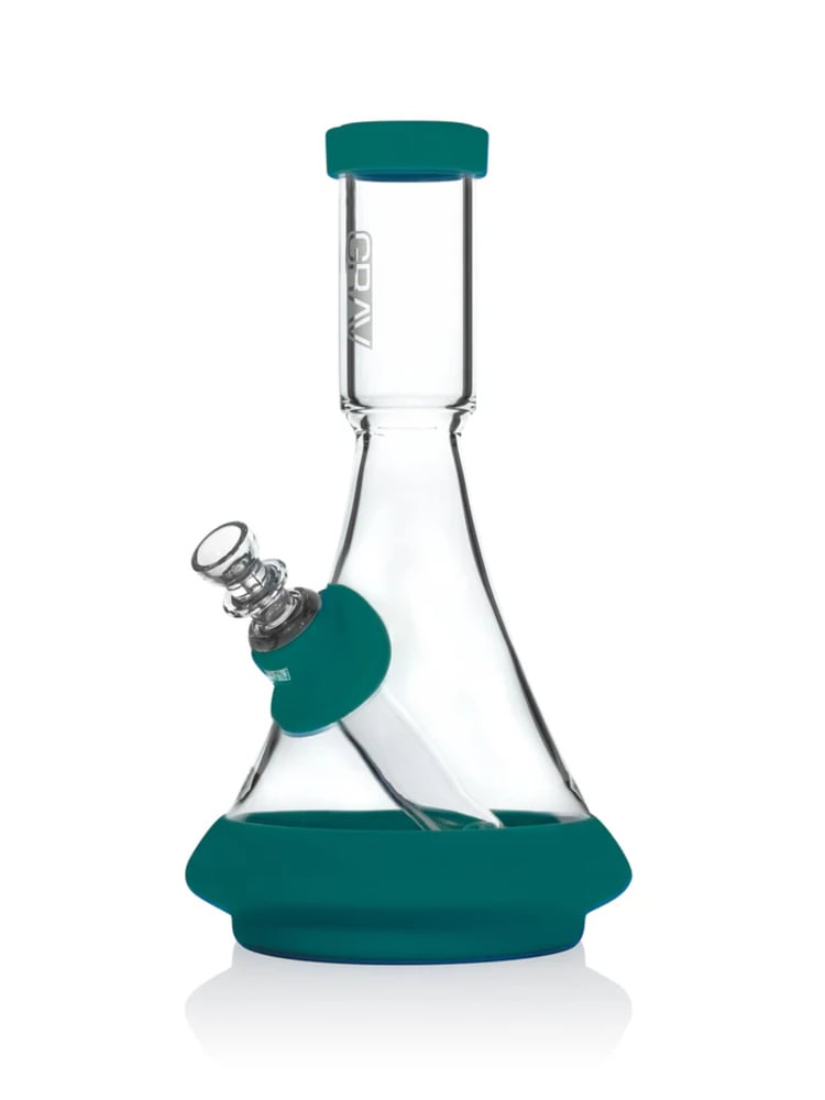 GRAV® Accessory Set for Deco Water Pipe in Silicone - Dark Teal