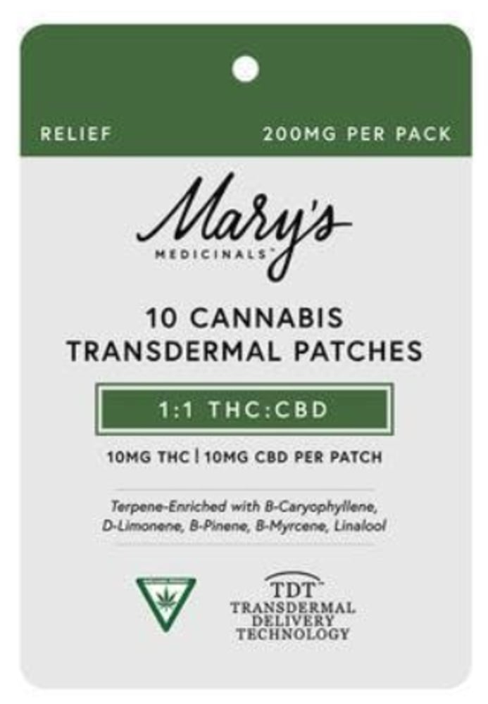 Relief 1:1 CBD:THC (10mg CBD/10mg THC)