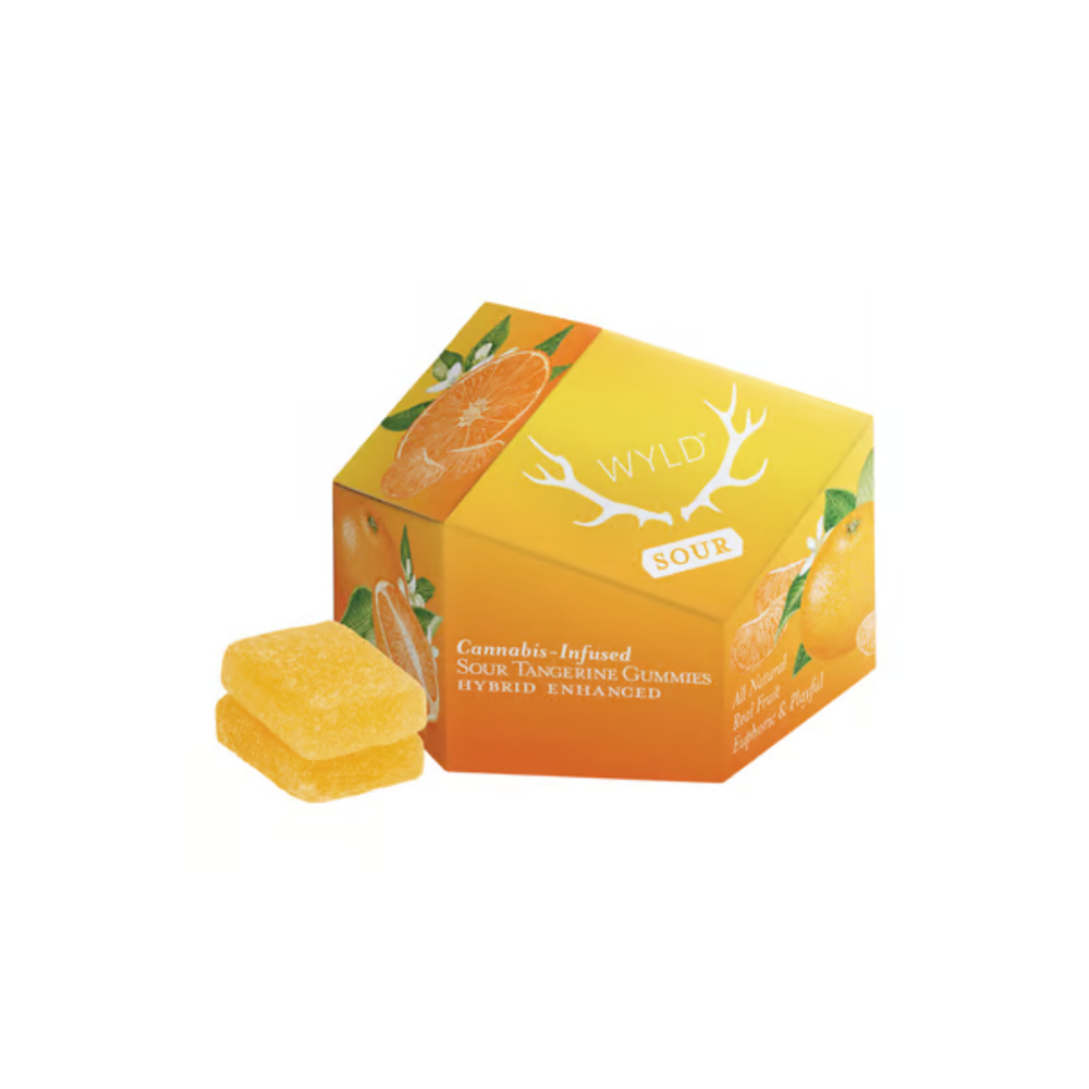*HIGH DOSE* Sour Tangerine Hybrid Enhanced Gummies  | 200mg
