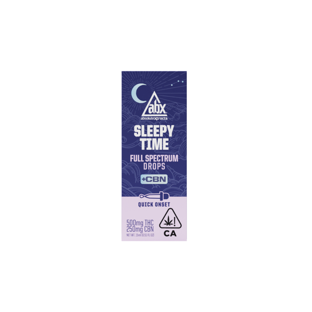 ABX - Sleepy Time Hash Rosin + CBN Sublingual Drops - 15ml