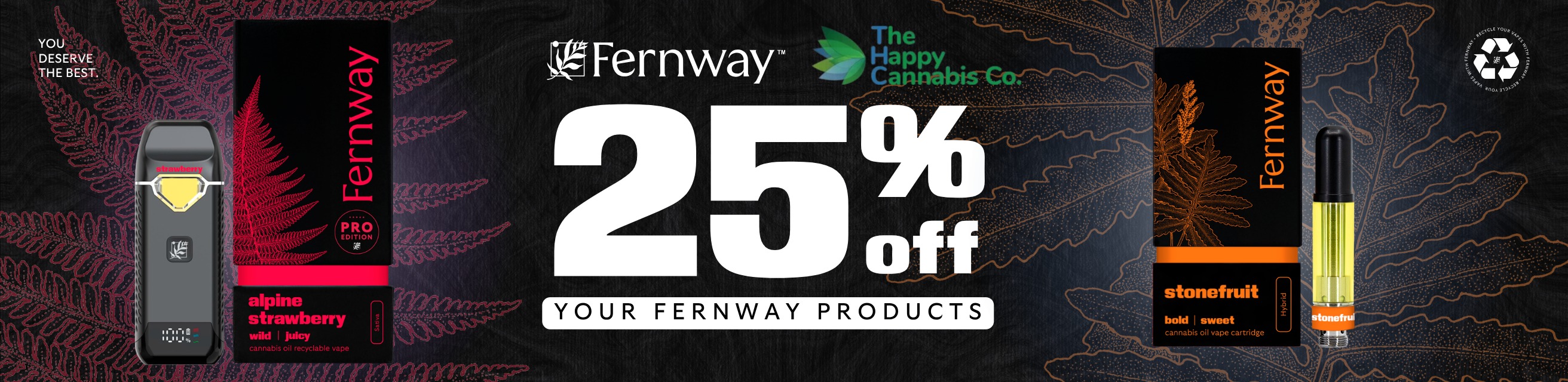 The Happy Cannabis Co. Loves Park Marketing Banner