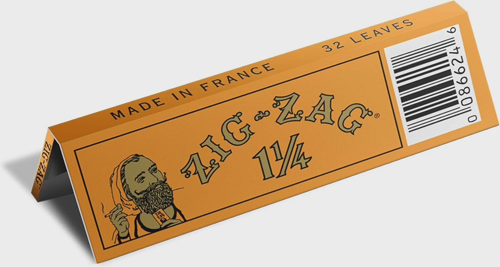 Shop French Orange Rolling Papers - 1 1/4 (78mm) | Buffalo Dreams