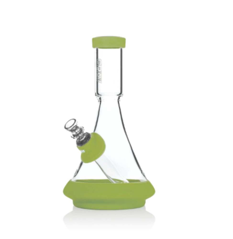 Deco Beaker in Silicone - Avocado Green