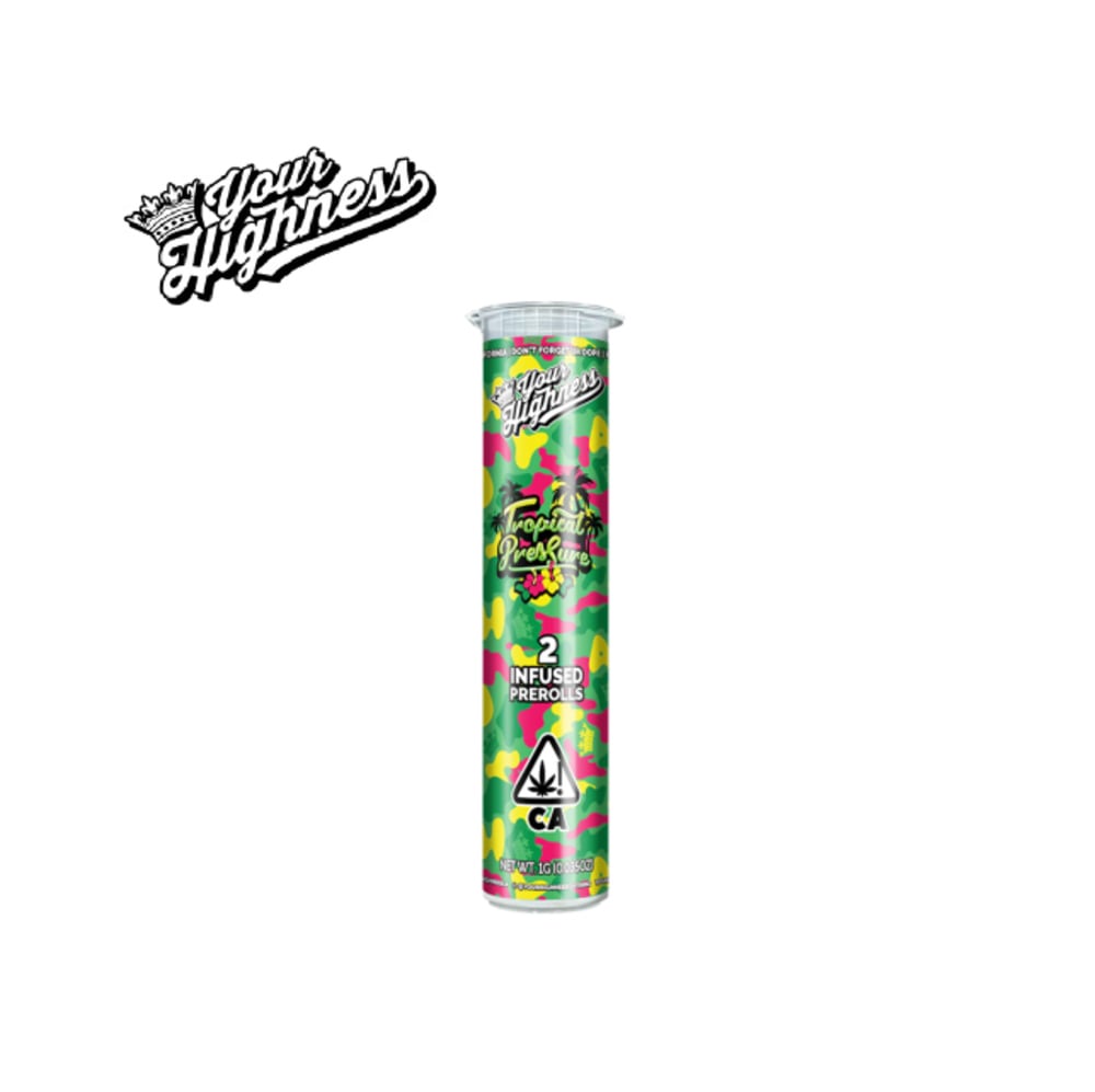 TROPICAL PRESSURE 1G 2 PACK INFUSED PREROLLS