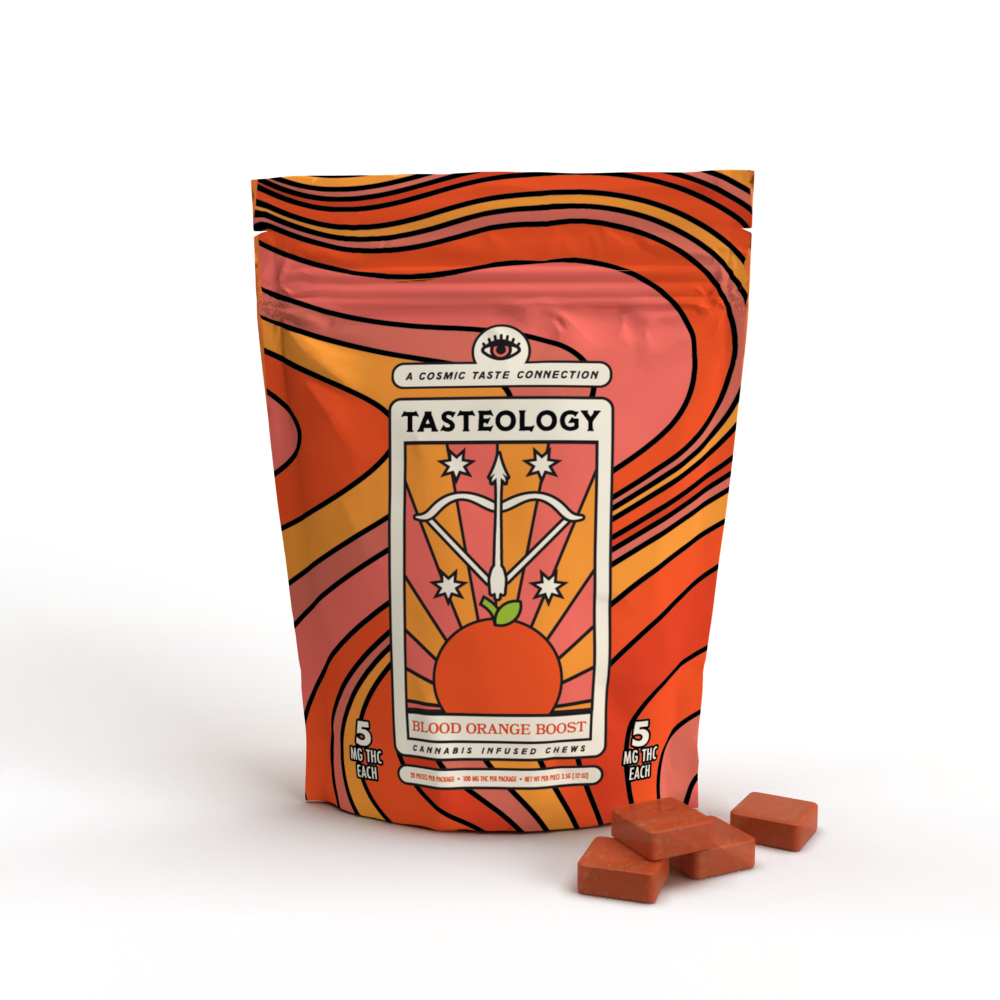 Tasteology - Blood Orange Boost Gummies (100mg 20pk) product photo