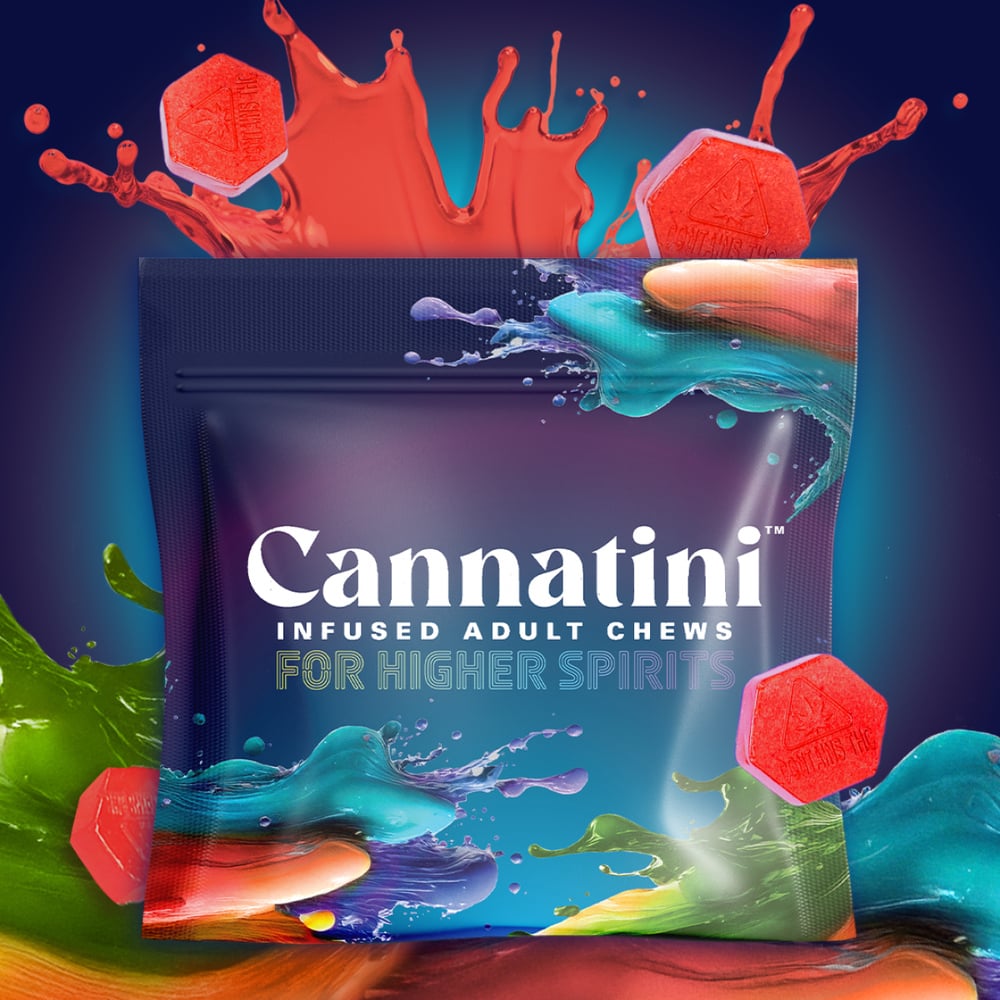 Cannatini - Spicy Strawberry Margarita RSO Gummies (100mg 20pk)