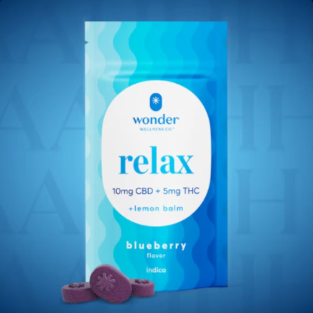 Relax 2:1 Blueberry Gummies