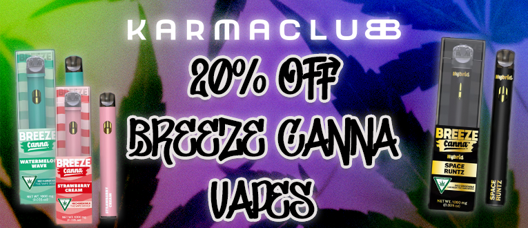 20% Off Breeze Canna special