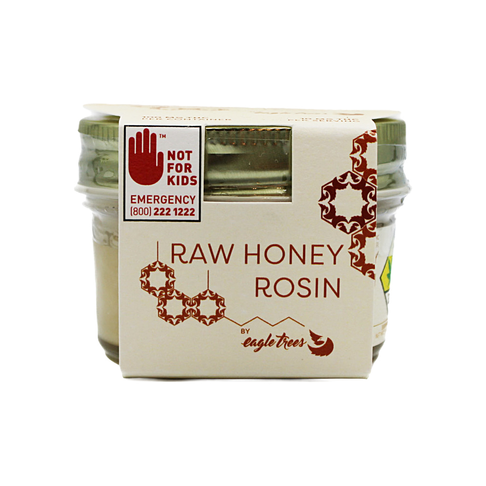 Raw Rosin Infused Honey (100mg)