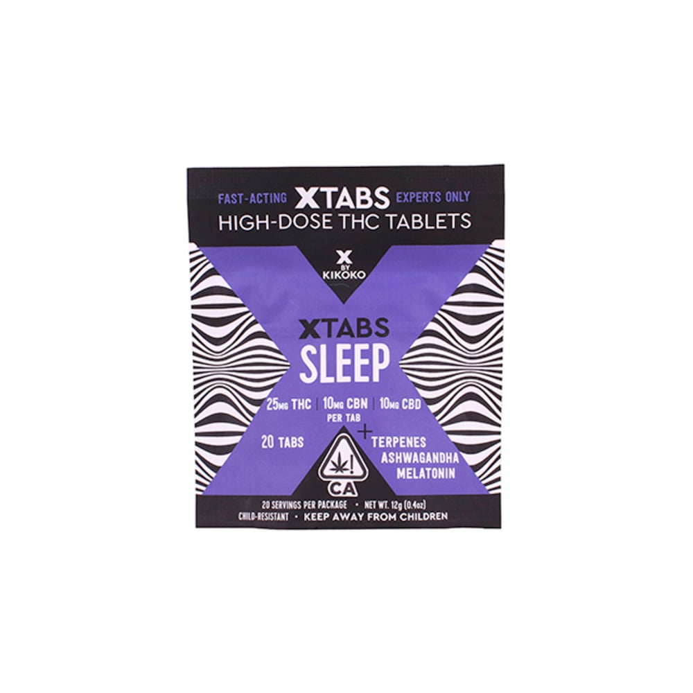 XTabs Sleep 500 [20pk] (500mg THC/200mg CBN/200mg CBD)
