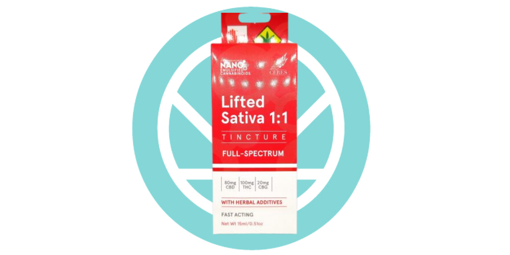 1:1 Lifted [15ml] (100mg THC/80mg CBD/20mg CBG)