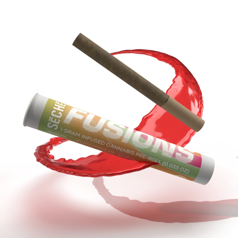 SeCHe Fusions - Orange Tsunami Infused Pre-Roll (1g) product photo