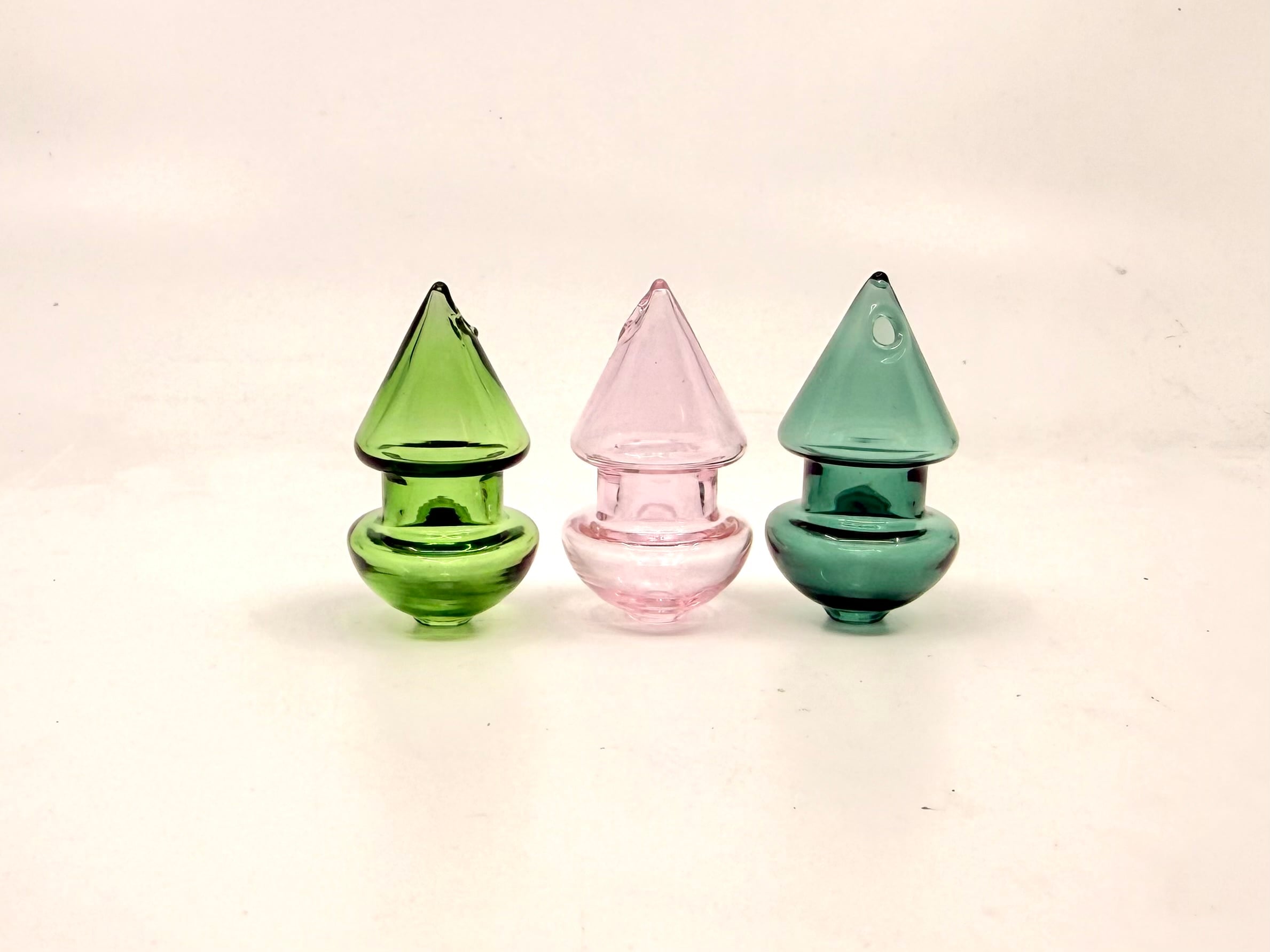 Triangle Tip Color Carb Cap