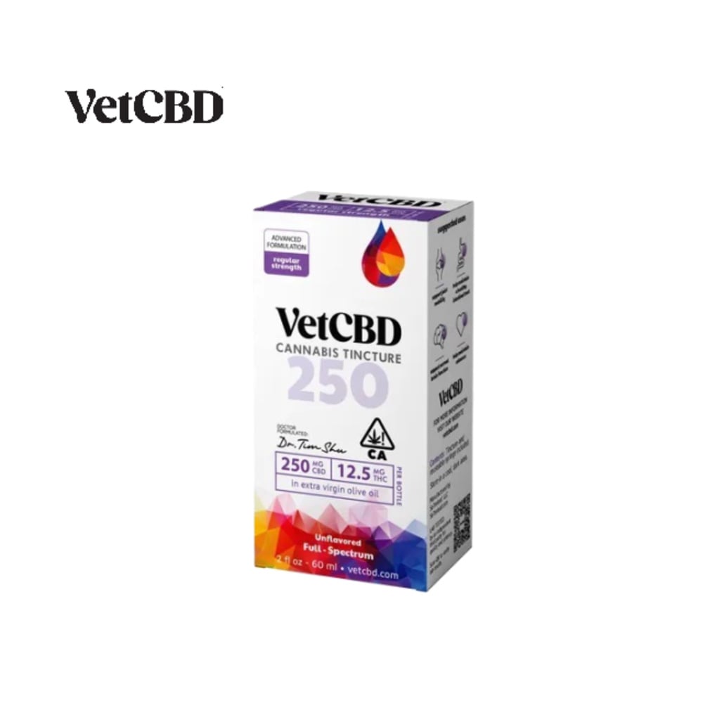 REGULAR STRENGTH 250MG CBD 12.5 THC 2OZ TINCTURE