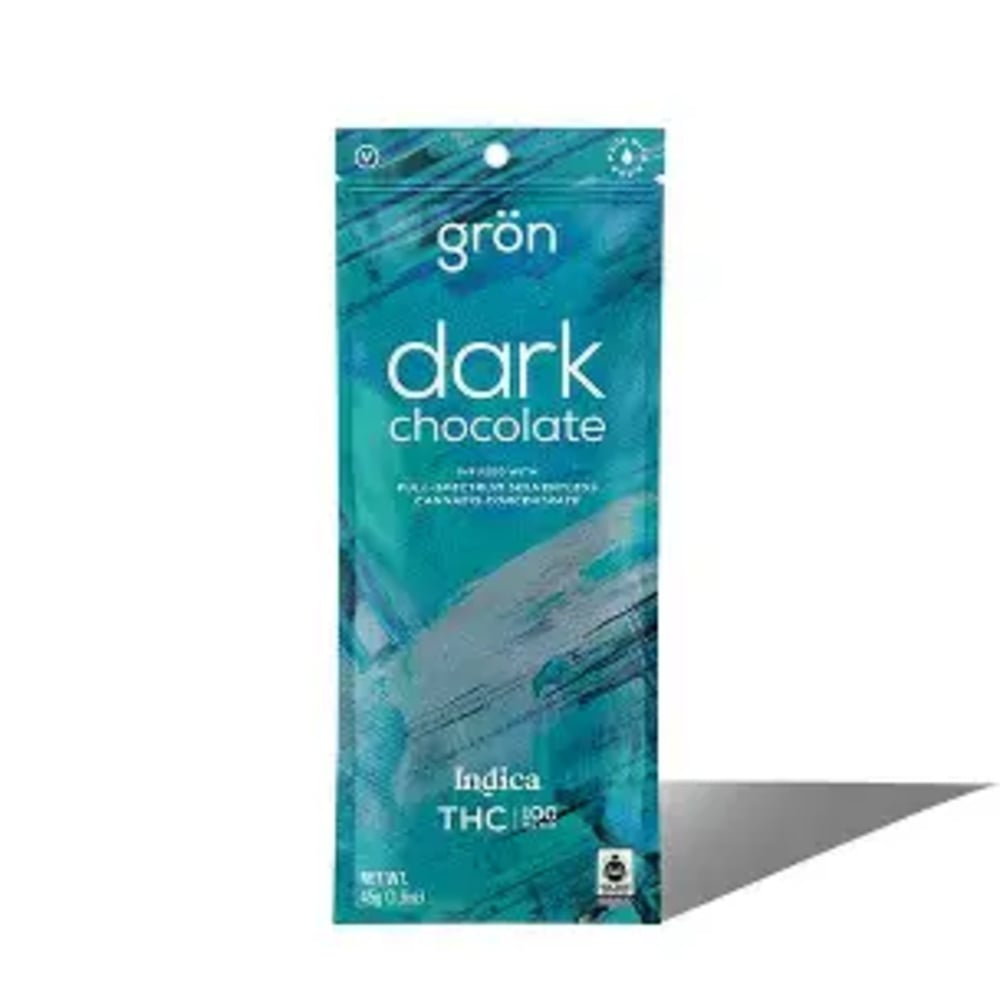 THC Dark Chocolate - Indica (100mg)
