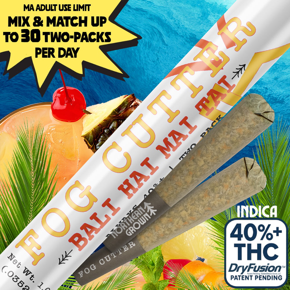 Fog Cutter - Bali Hai Mai Tai Infused Hydro Pre-Roll 0.5g 2pk (1g)