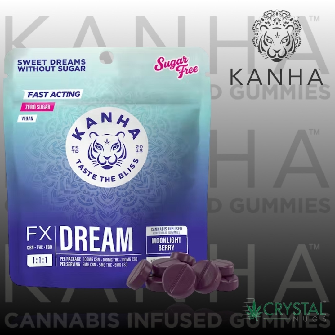 1:1:1 Moonlight Berry DREAM [10pk] (100mg CBD/100mg THC/100mg CBN)