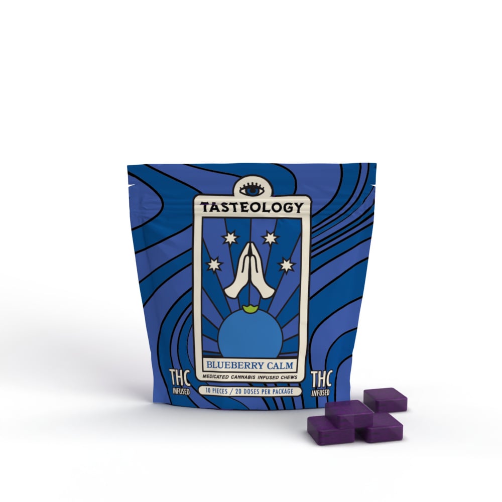 Blueberry Fruit Chews [10pk] (100mg)