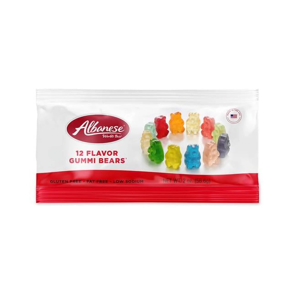 Albanese 12-Flavor Gummi Bears 2 oz.