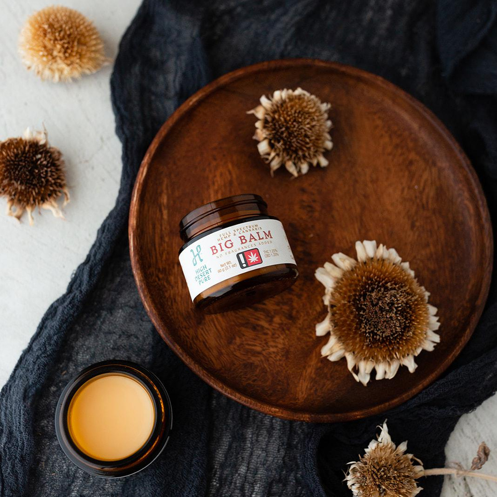 1:1:1 Big Balm [2.1 oz] (1000mg CBD/1000mg THC/1000mg CBG)