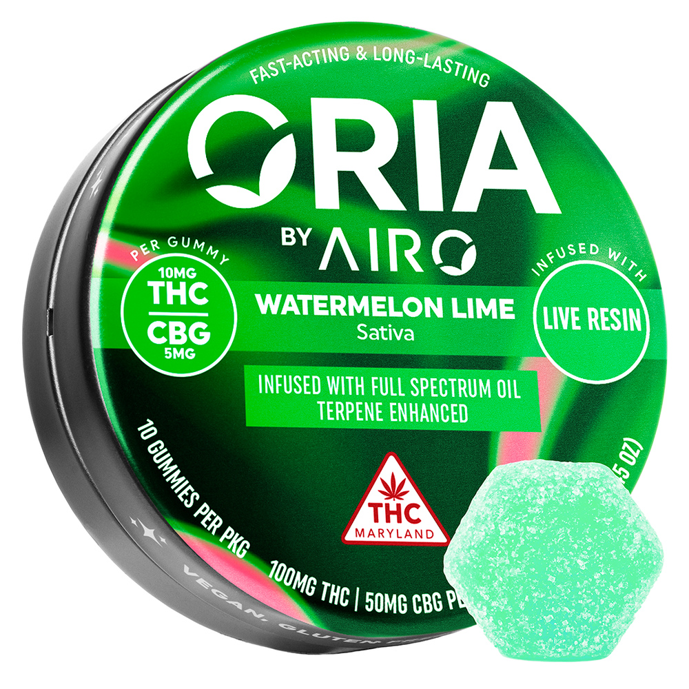 Watermelon Lime [10pk] (100mg THC/50mg CBG)