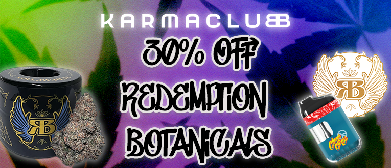 30% Off Redemption Botanicals special