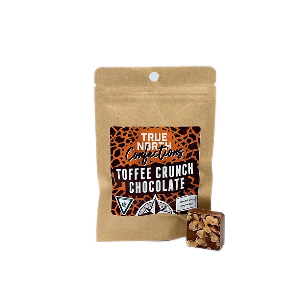 Toffee Crunch [10pk] (85mg) True North Confections Chocolate Jane