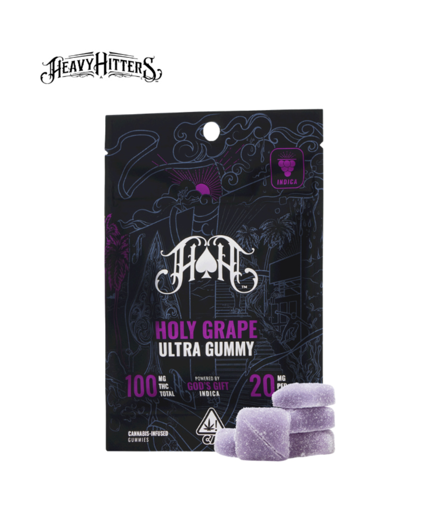 HOLY GRAPE 100MG 5 PACK GUMMIES