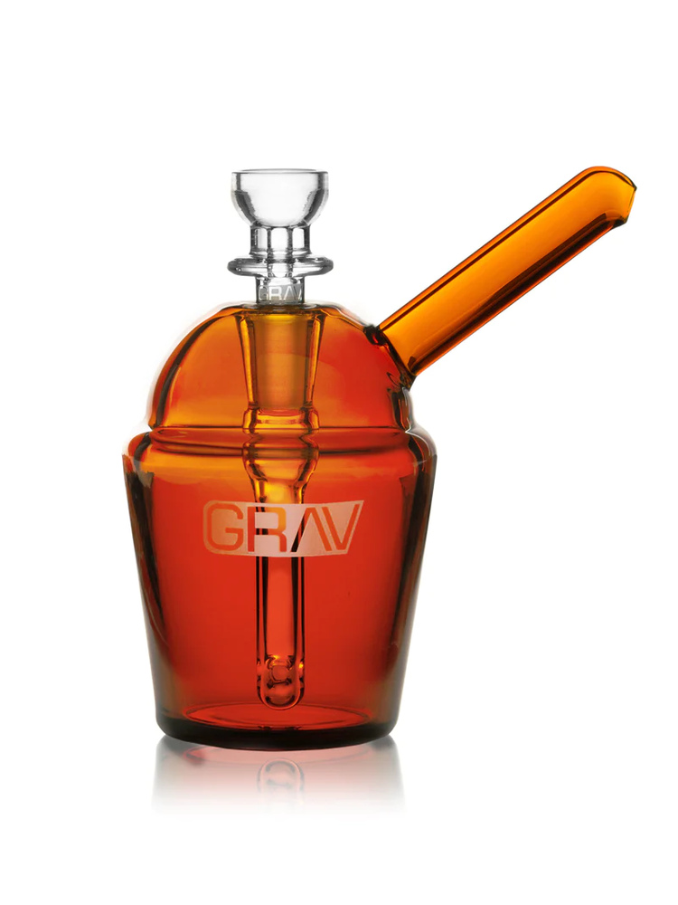 GRAV® Slush Cup Pocket Bubbler - Amber