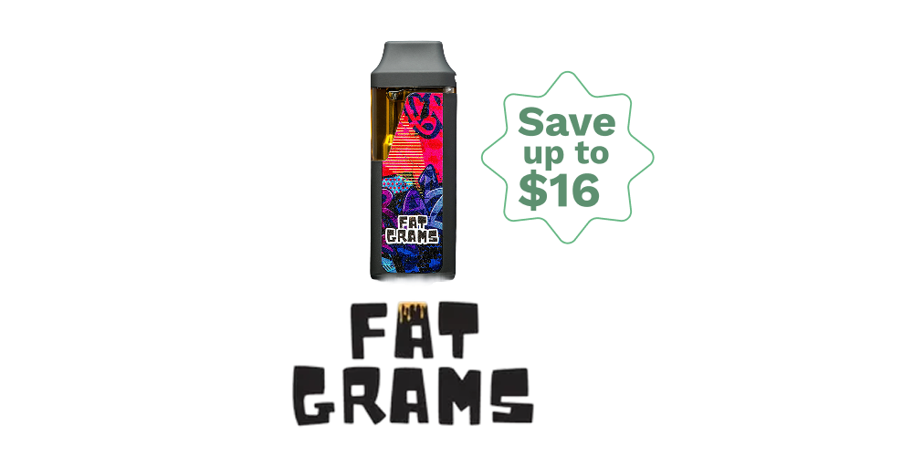 20% off Fat Grams Live Resin 2g AIO's! special photo