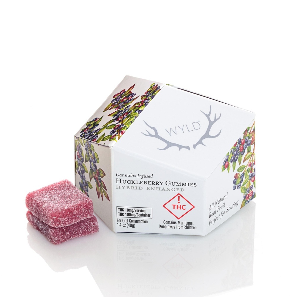 Huckleberry Hybrid Enhanced Gummies | 100mg THC
