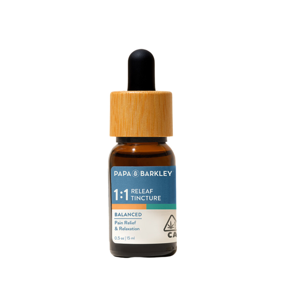 1:1 CBD:THC Releaf Tincture, 15ml