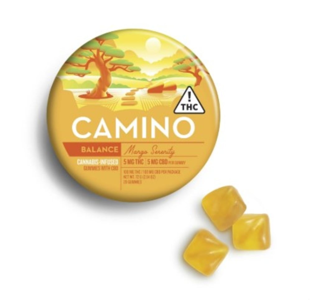 1:1 'Balance' Mango Serenity [20pk] (100mg CBD/100mg THC)