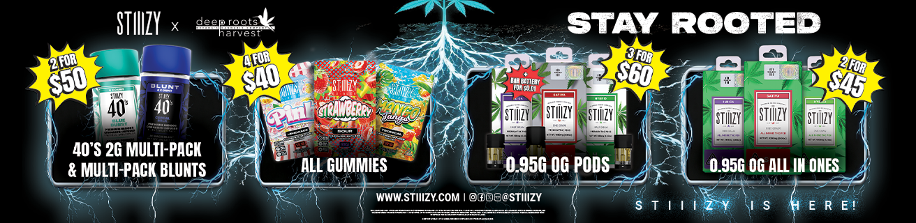 Deep Roots Harvest - Blue Diamond	 Marketing Banner