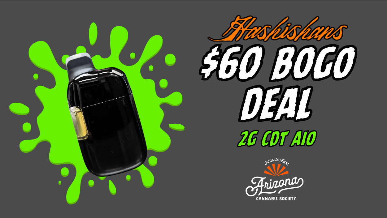 Hashishans 2g CDT AIO BOGO $60 (MED) special