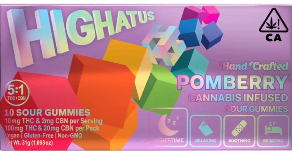 5:1 Pomberry [10pk] (100mg THC/20mg CBN)