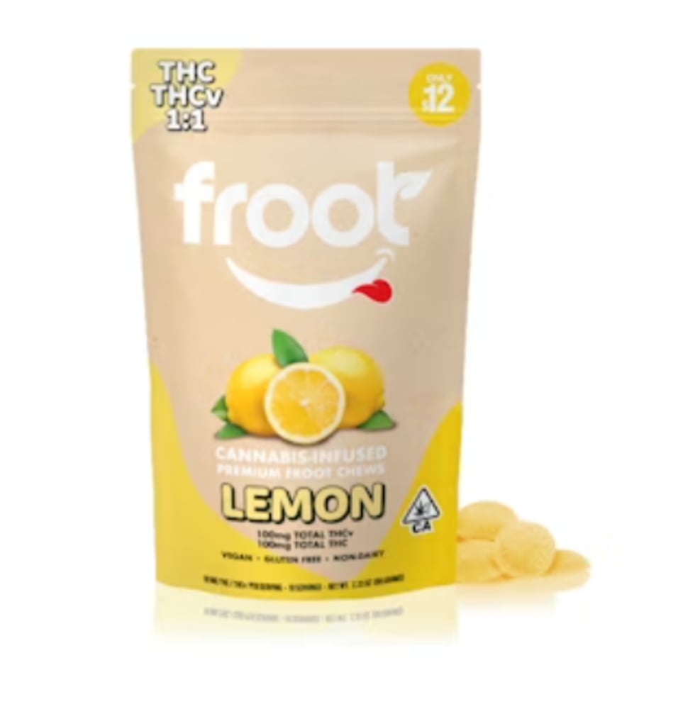 1:1 Lemon [10pk] (100mg THC/100mg THCV)