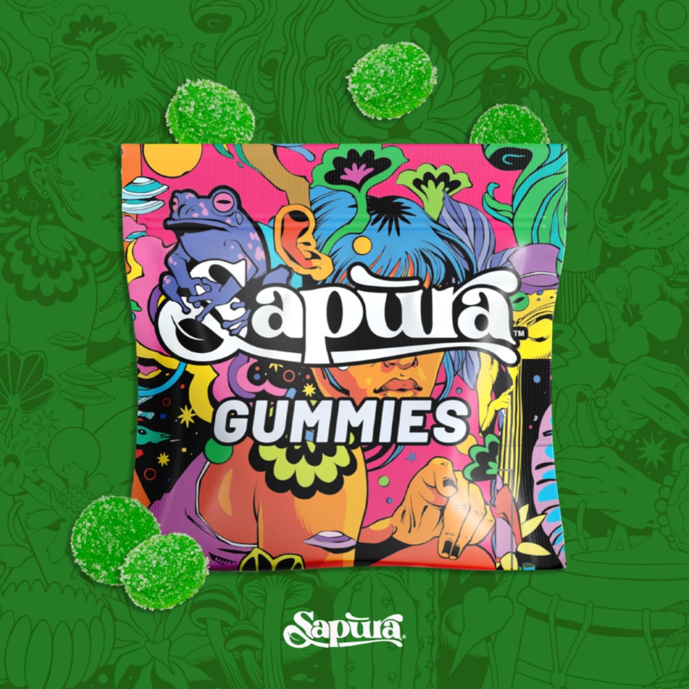 Sapura - Amped Up Apple Gummies (100mg 20pk) product photo