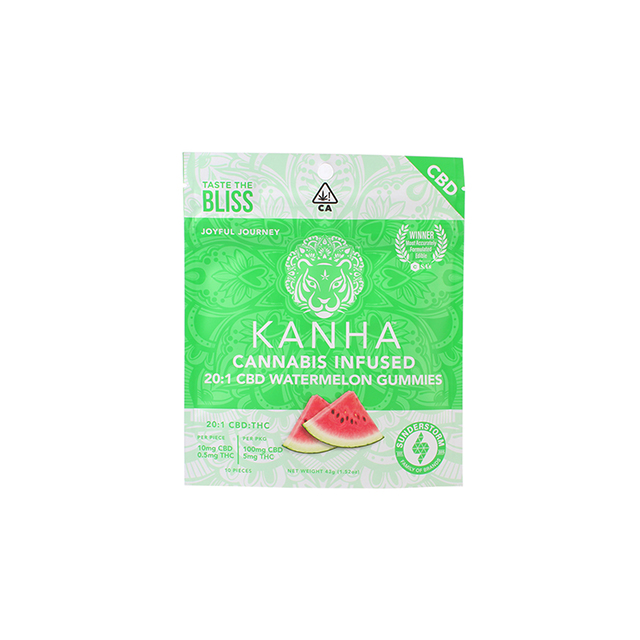 20:1 Watermelon [10pk] (200mg CBD/10mg THC)