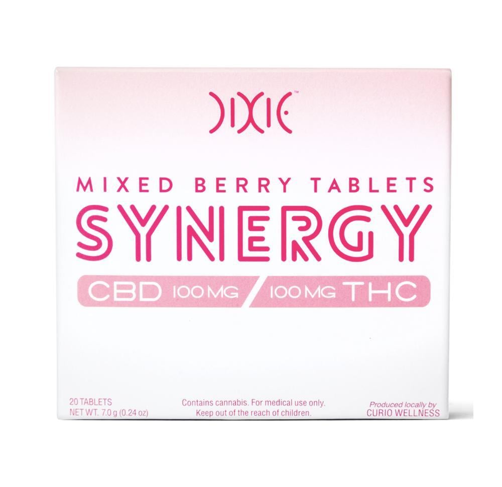 SYNERGY Mixed Berry 1:1 - [20pk] (100mg CBD/100mg THC)