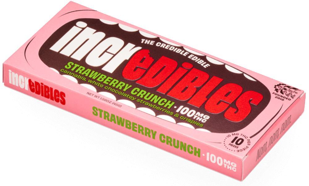 Strawberry Crunch Bar [10pk] (100mg)
