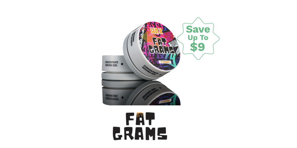 Save up to $9: 20% off Fat Grams 4g Wax  special