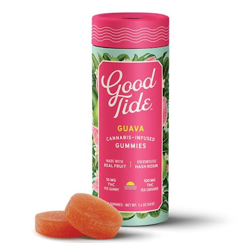 Guava Single-Strain Hash Rosin Gummies | Balanced | 100mg