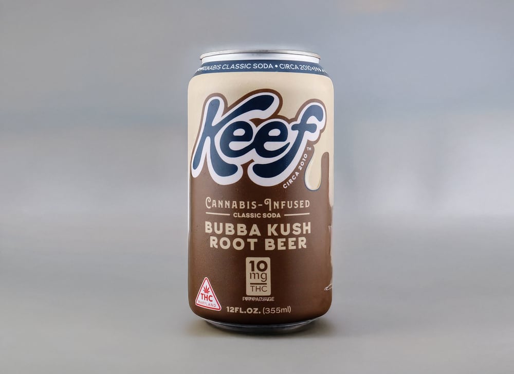 Keef Classic Soda - Bubba Kush Root Beer 10mg