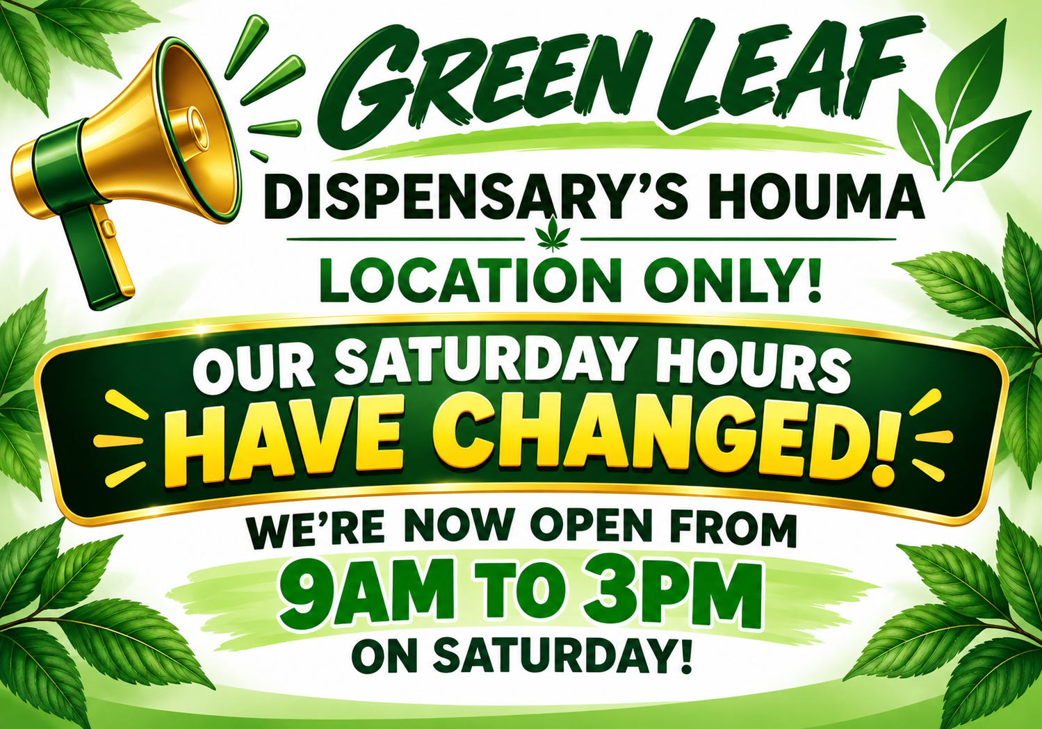 Shop flower cannabis products | Green Leaf Dispensary Houma, LA