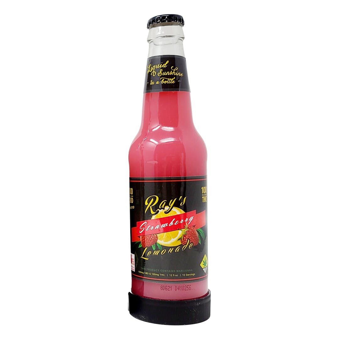 1:1 Strawberry Lemonade [12oz] (100mg CBD/100mg THC)