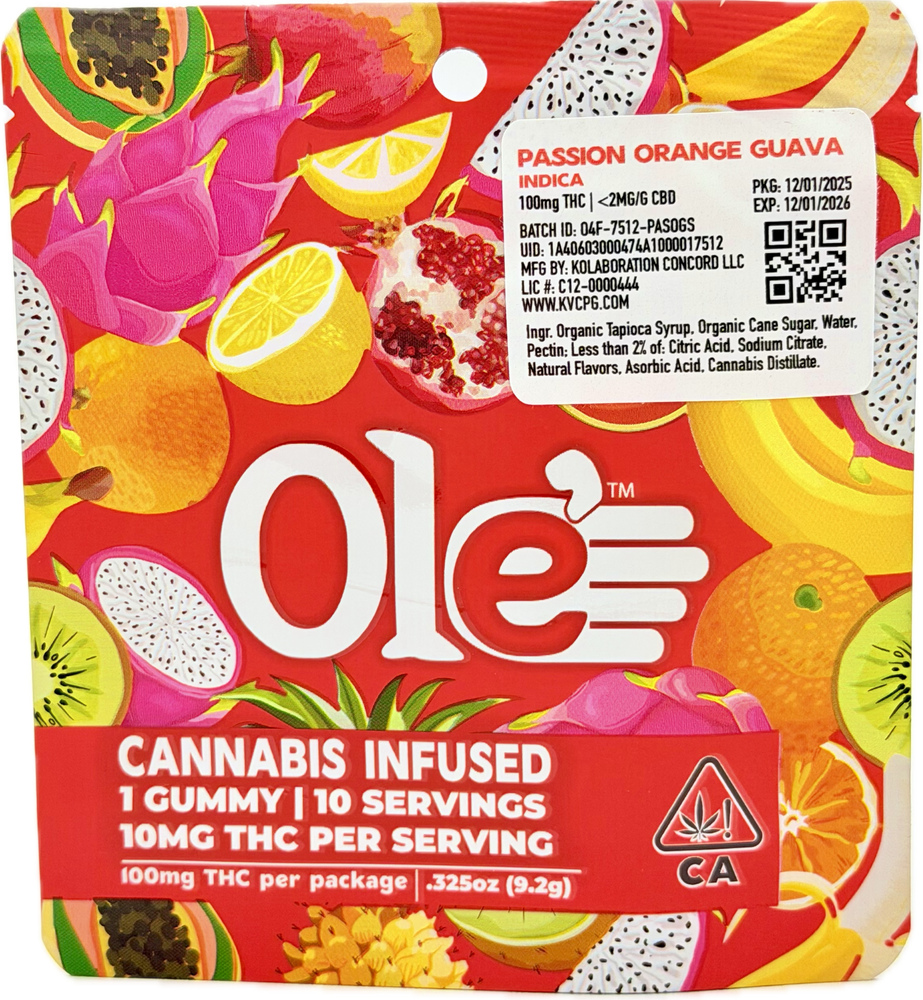 Passion Orange Guava [1pk] (100mg)