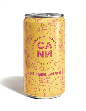 Orange Cardamom Hemp Derived Beverage