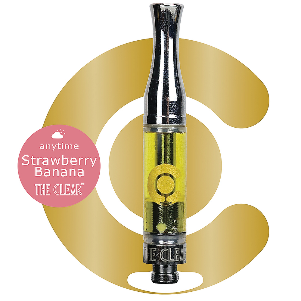 The Clear Original Cartridge 1000mg | Strawberry Banana